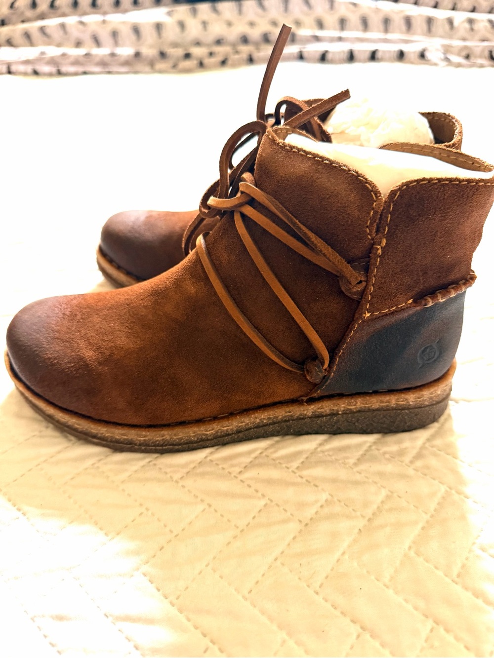 Born Women's Calyn Handcrafted Leather Ankle Boots